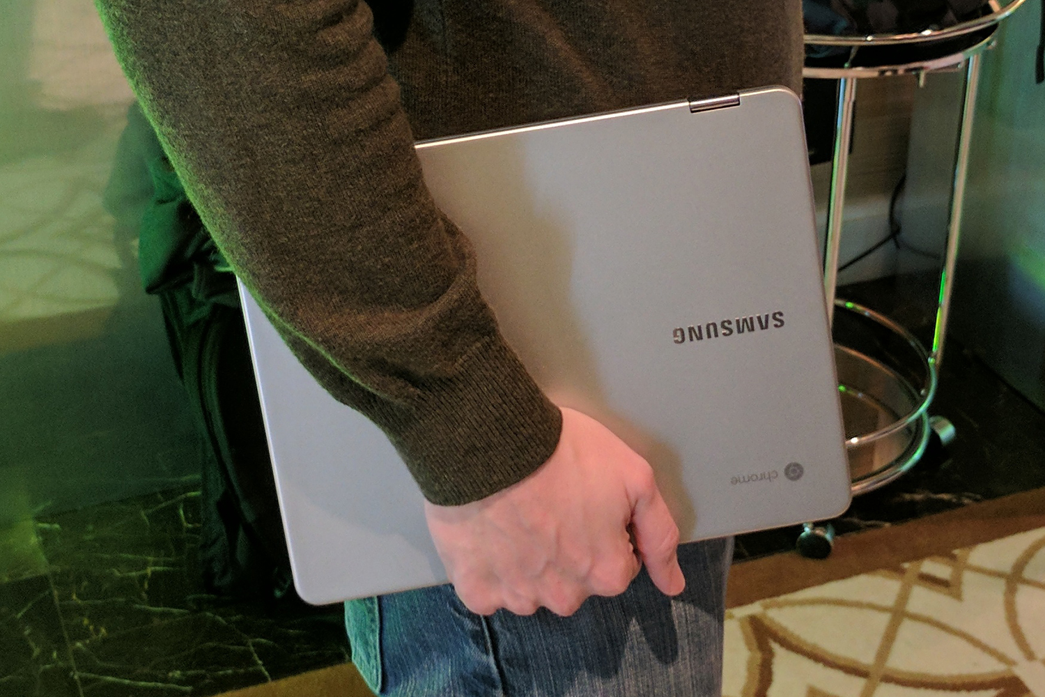 adobe apps chromebook samsung pro ces hands on 8