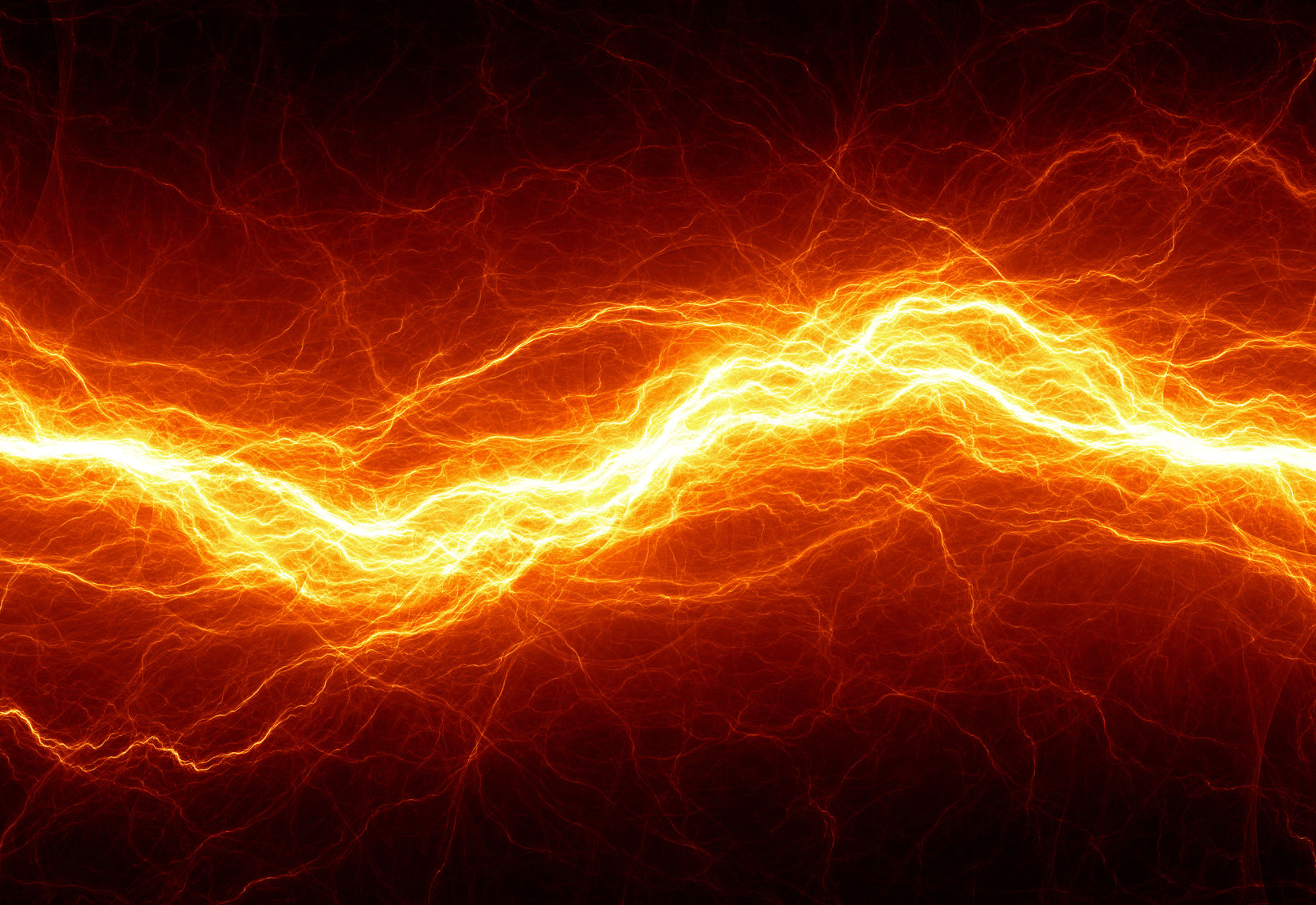 power surge damage 33452152  hot fiery lightning burning electrical background