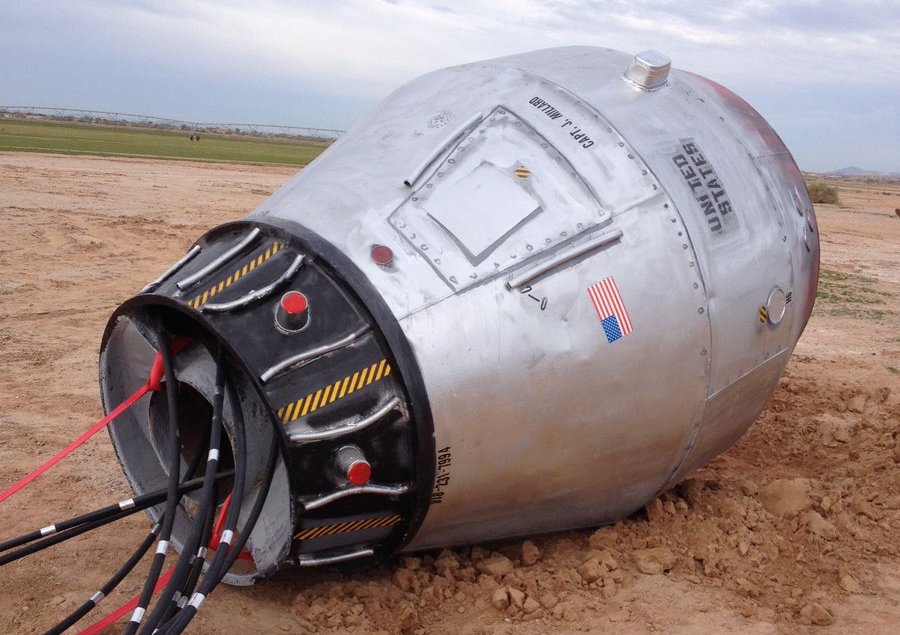 arizona space capsule art