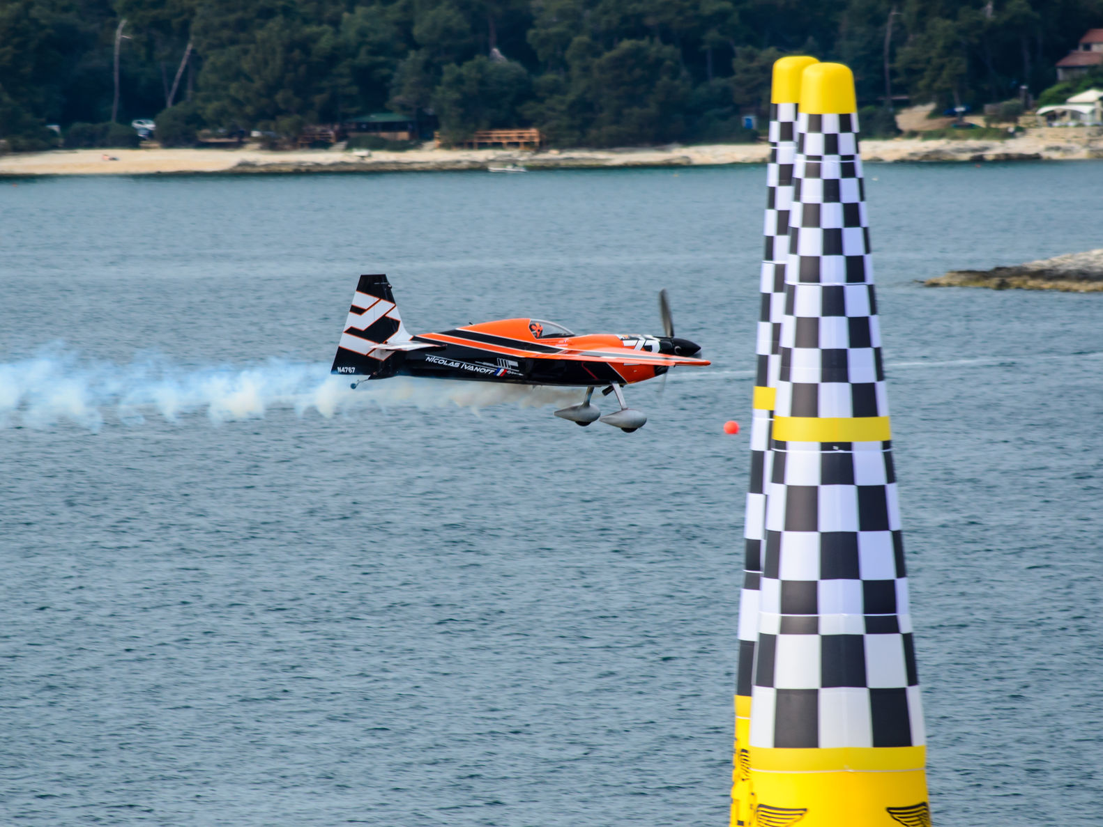 red bull air race san diego  rovinj croatia april 13 2014 at airplane show