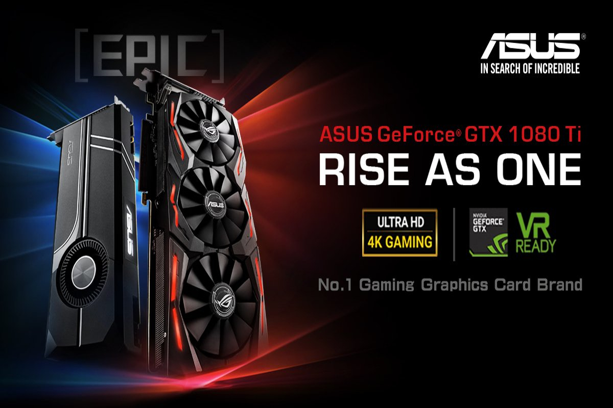 asus geforce gtx 1080 ti cards revealed