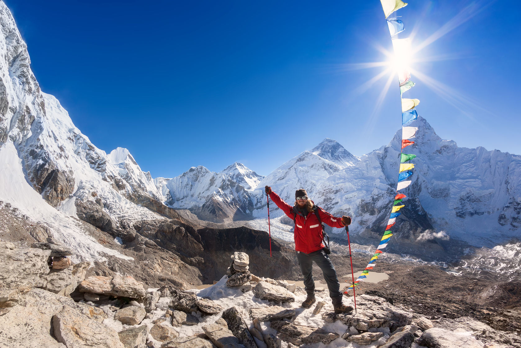 nepal gps everest cheaters  region view of mt from the kala patthar peak