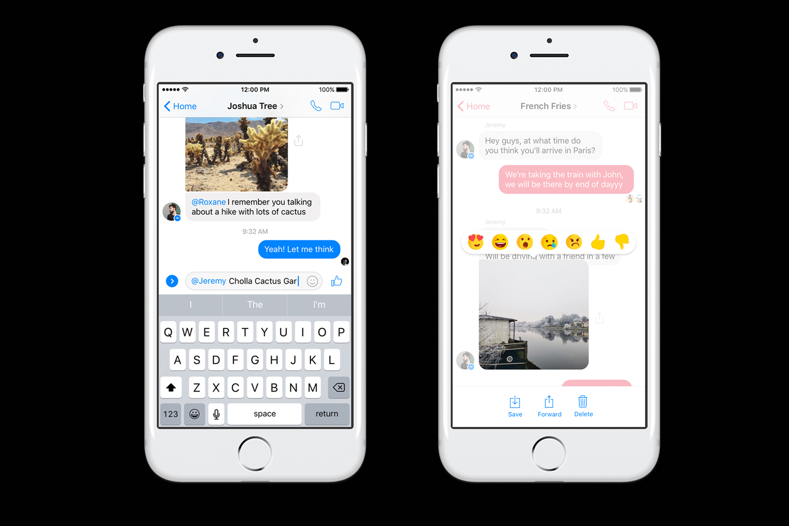 facebook debutes messenger reactions facebookmessenger