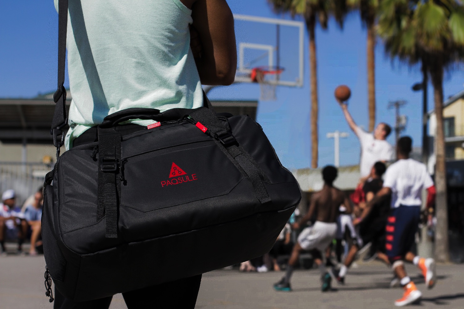 paqsule gym bag basketball