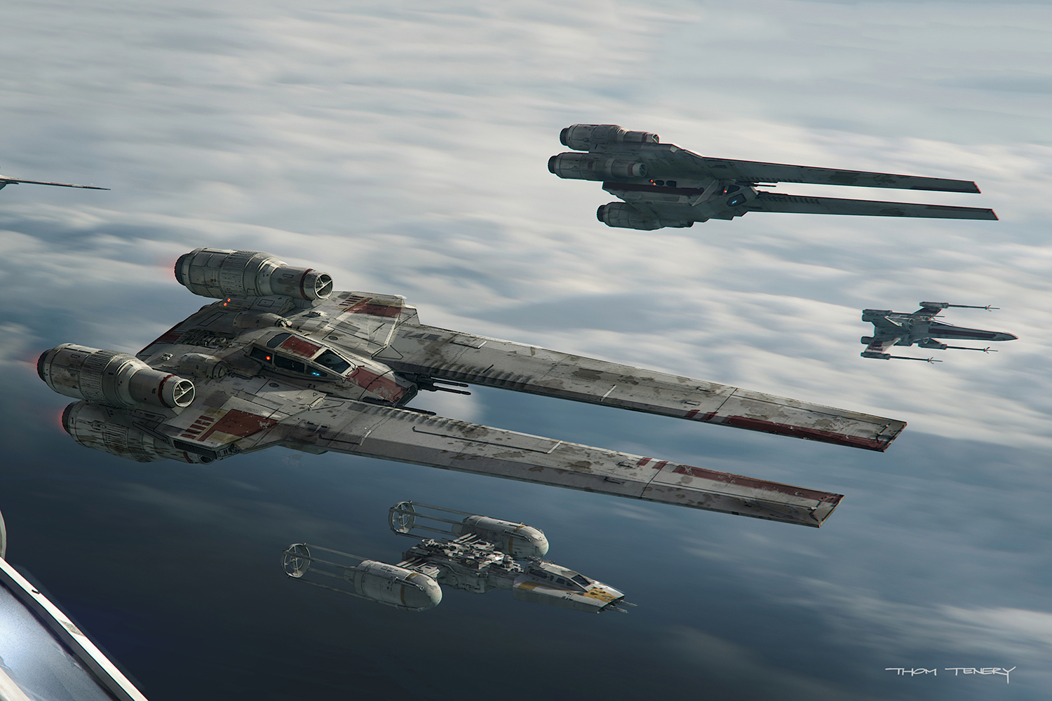 lucasfilm made rogue one look feel seamless within star wars saga u wing 3