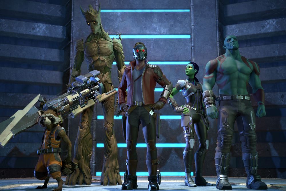 telltale guardians of the galaxy cast revealed telltalegotg