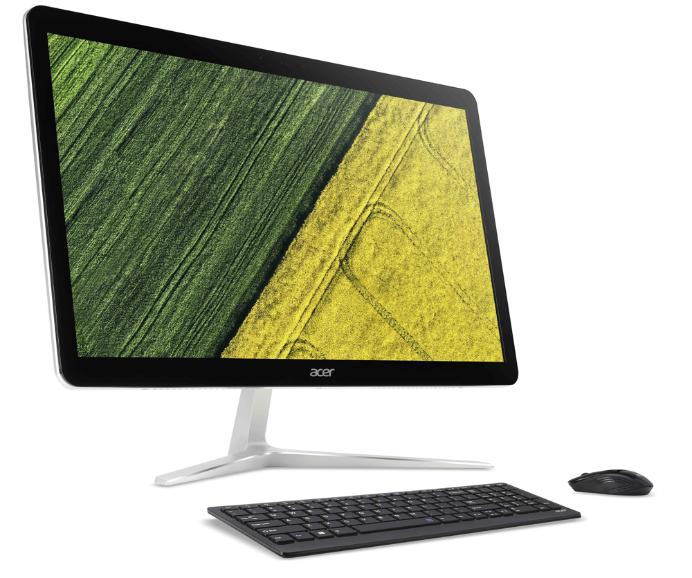 acer introduces new pcs at next event aspire u 27 right facing