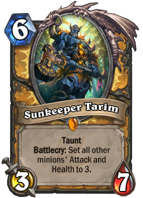 hearthstone decks ungoro sunkeeper tarim 55462