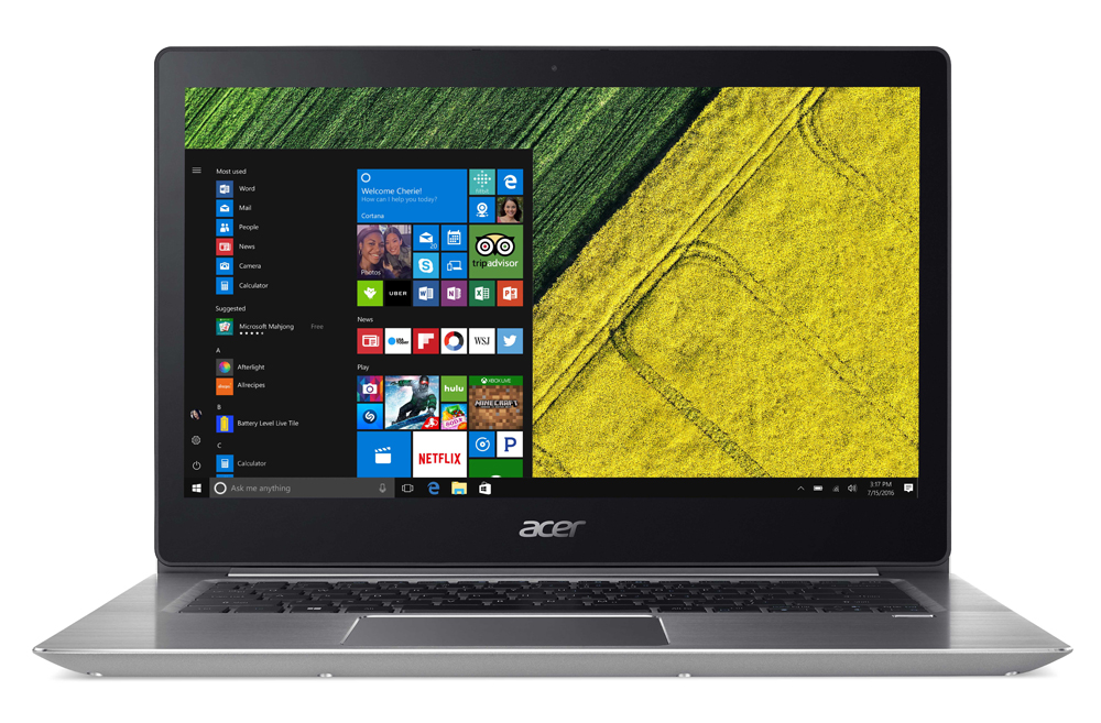 acer introduces new pcs at next event swift 3 straight on