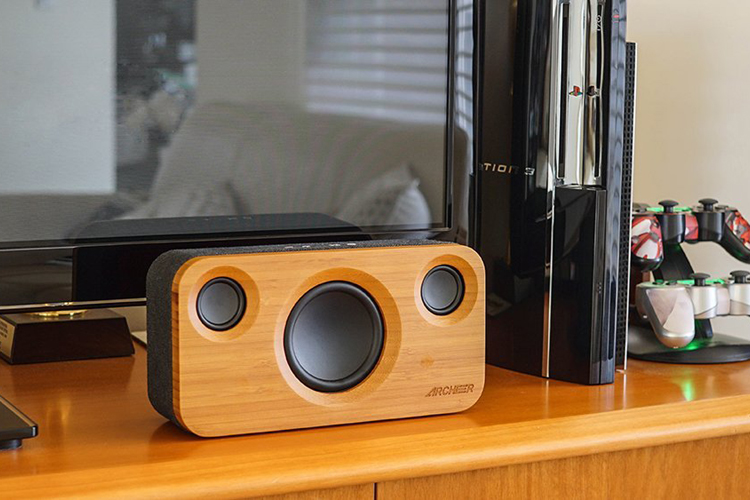 Archeer bamboo Bluetooth speaker