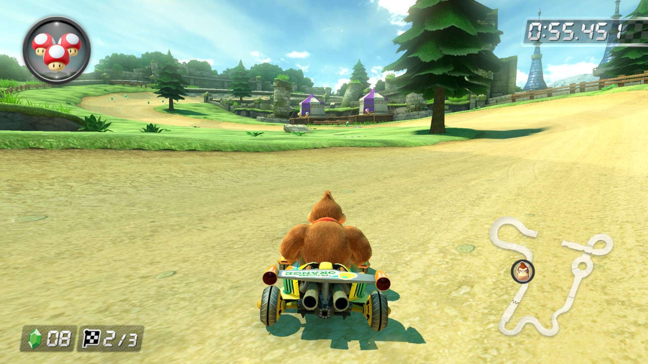 mario kart 8 shortcuts hyrule garden