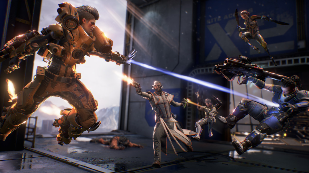 lawbreakers ps4 announcement mammoth action shot2