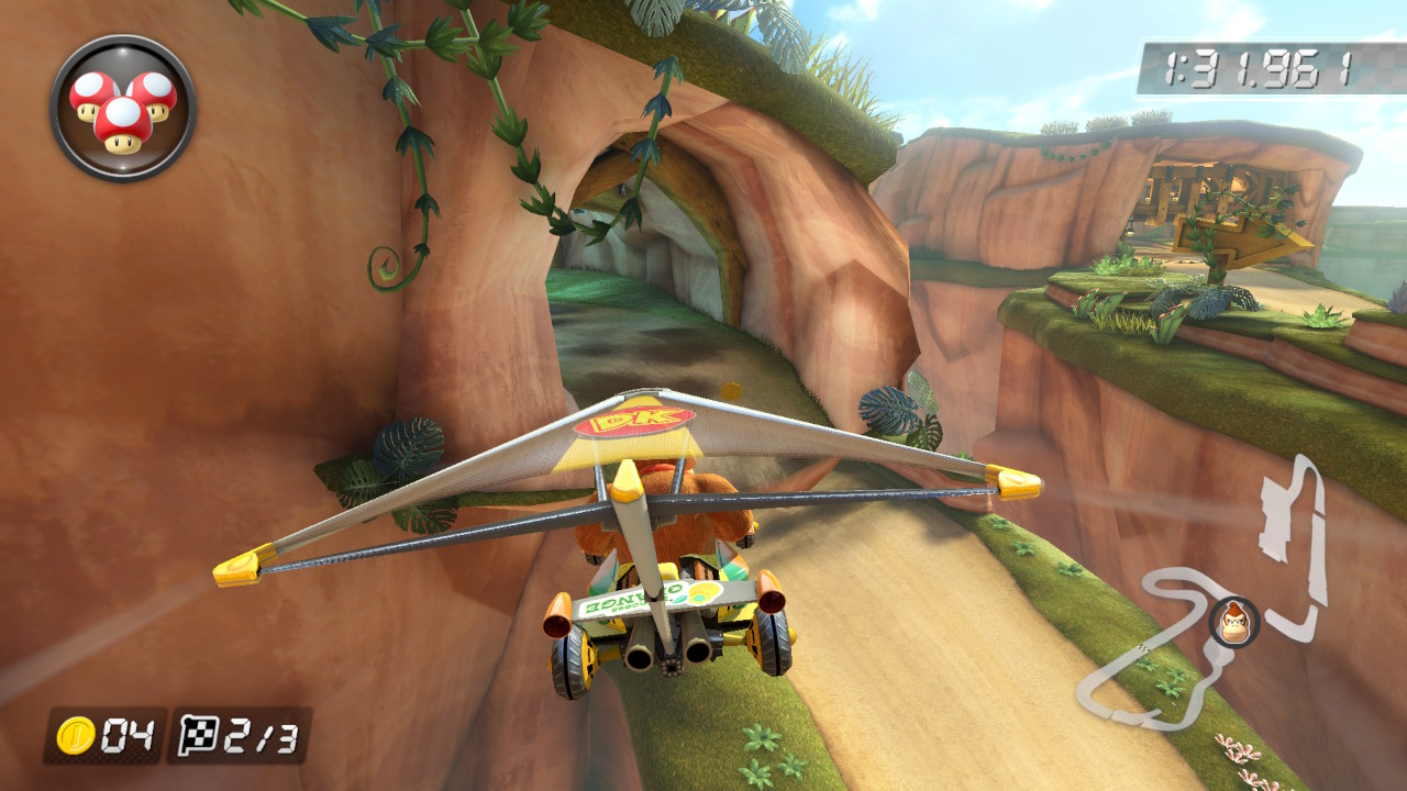 mario kart 8 shortcuts shy guy falls