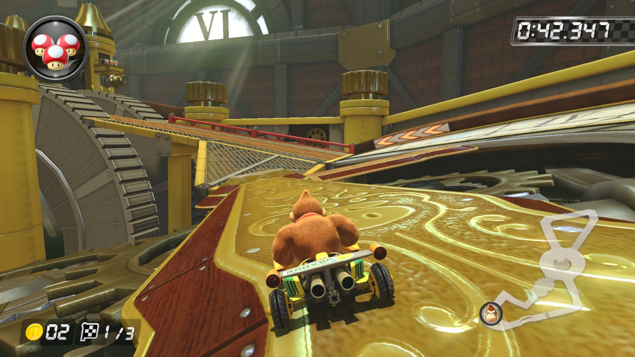 mario kart 8 shortcuts tick tock clock 2