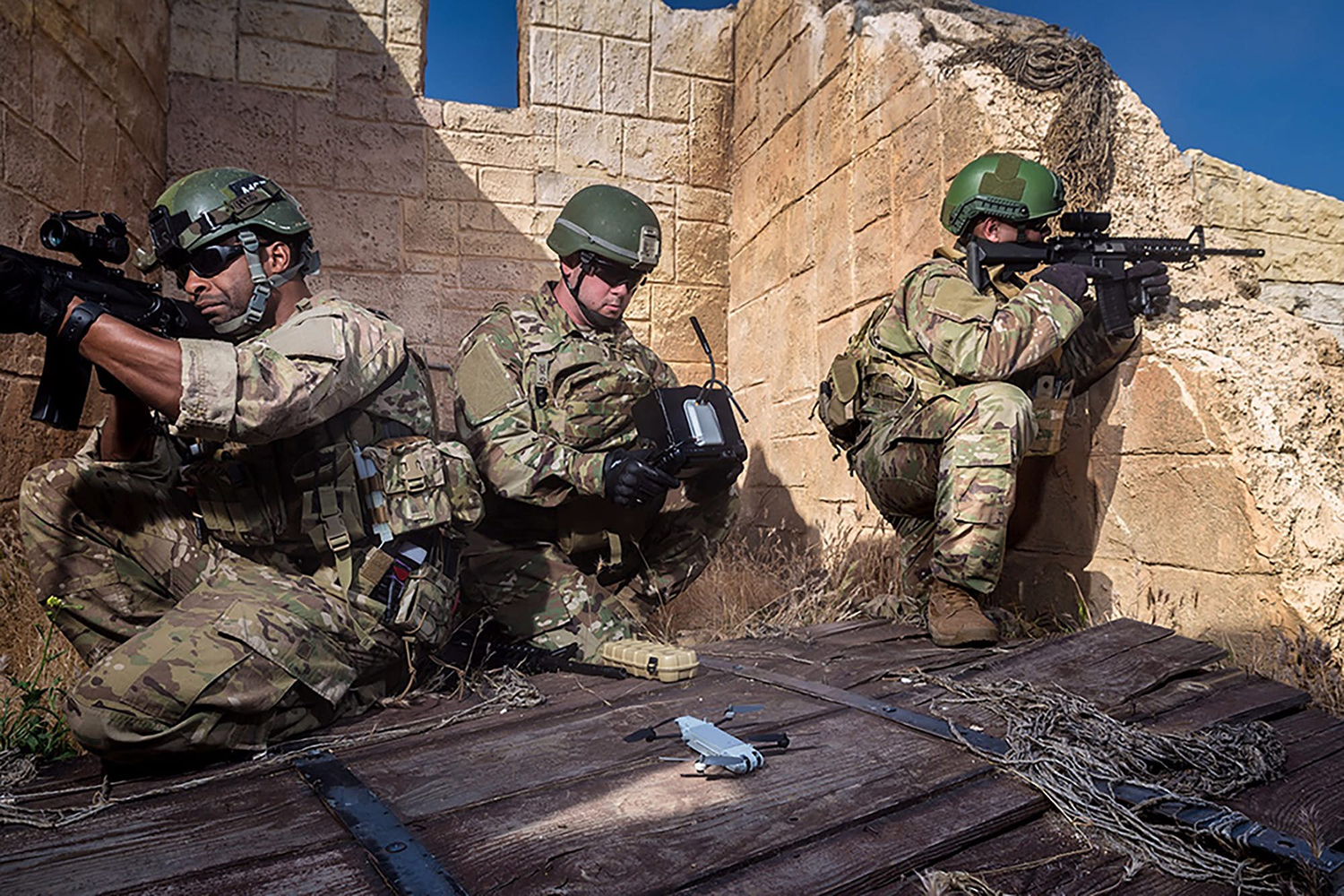 snipe nano drone solider aerovironment4