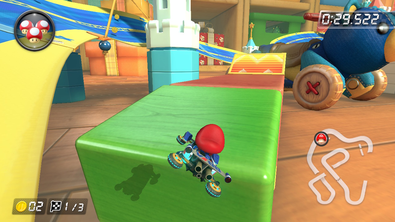 mario kart 8 shortcuts ribbon road 1