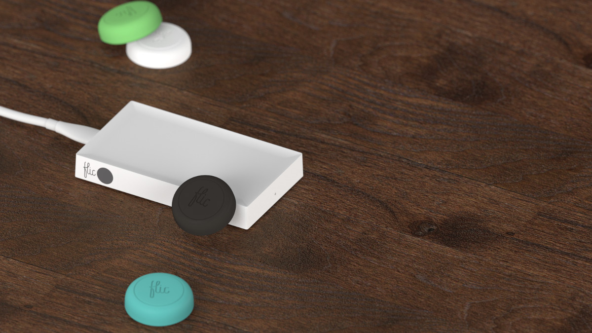 flic hub smart button render w4