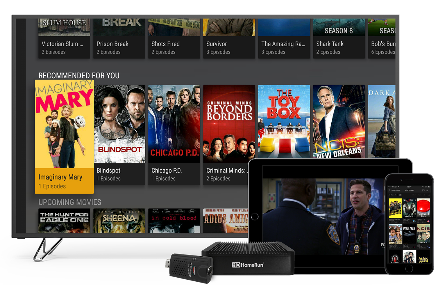 plex launches live tv watching and recording header