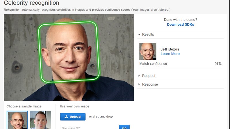 amazon rekognition celebrities rek celeb jeff bezos 1