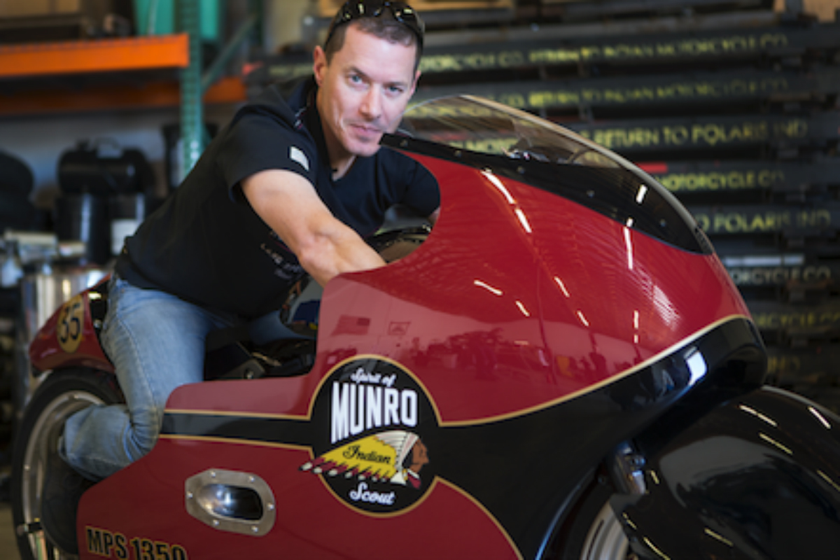 Indian Motorcycle set three land speed records