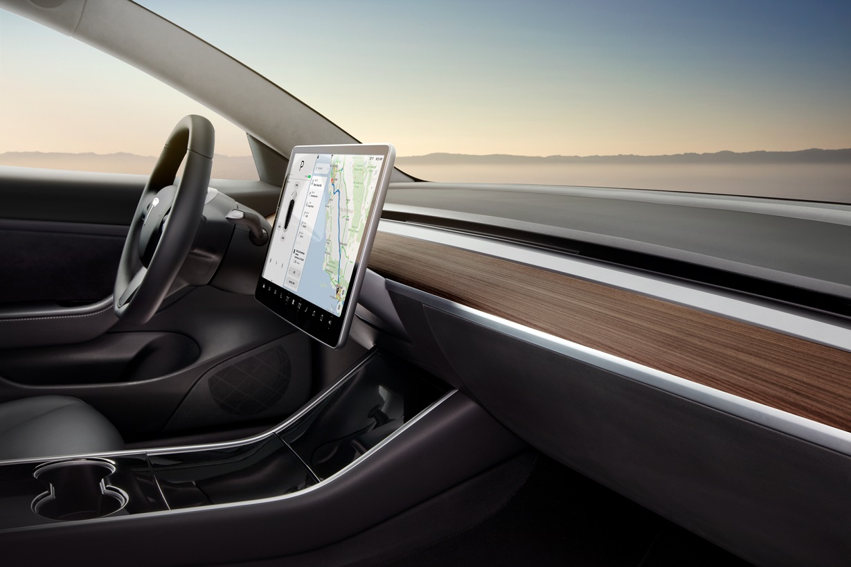 Tesla Model 3 interior