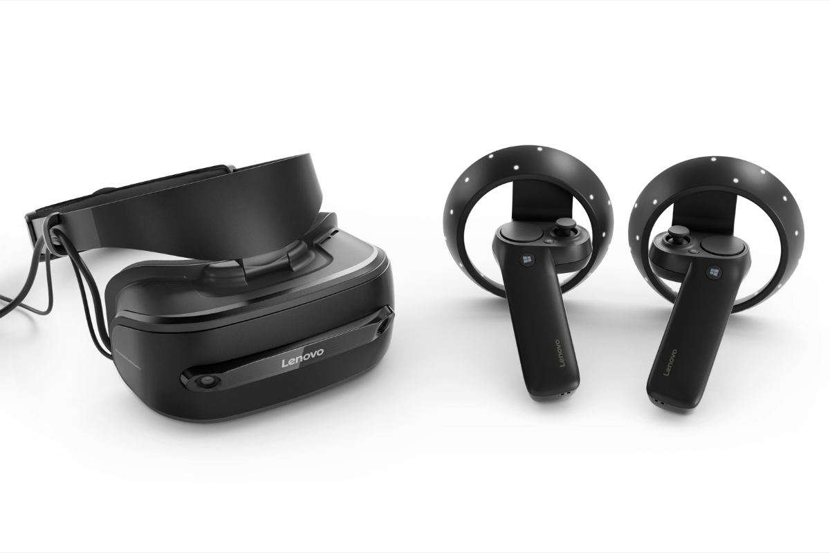 lenovo announces explorer windows mixed reality headset 10a prada hero vr controllers