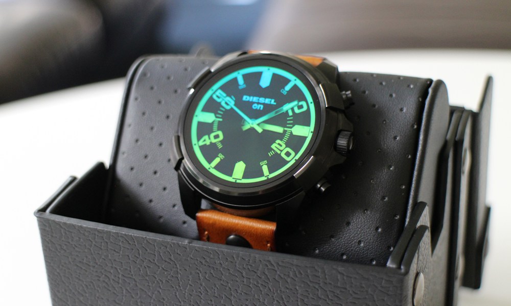 Diesel On Full Guard Smartwatch close up