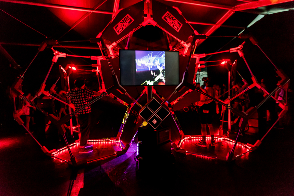 the lab technology rockstars hp panorama music festival vr 1