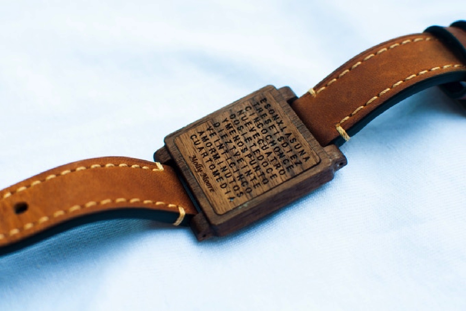 wooden word watch woodwatch5