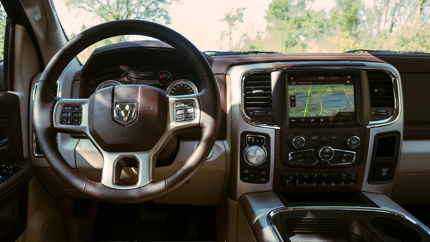 2018 Ram 1500 Laramie Longhorn interior