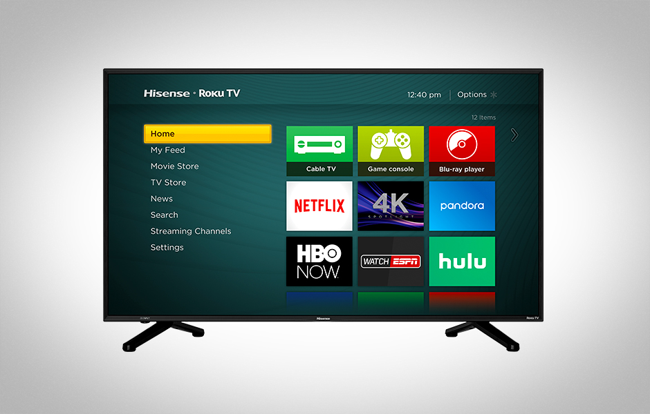 R6R6 4K Hisense Roku TV