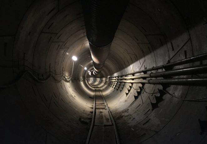 Boring Company's first photo