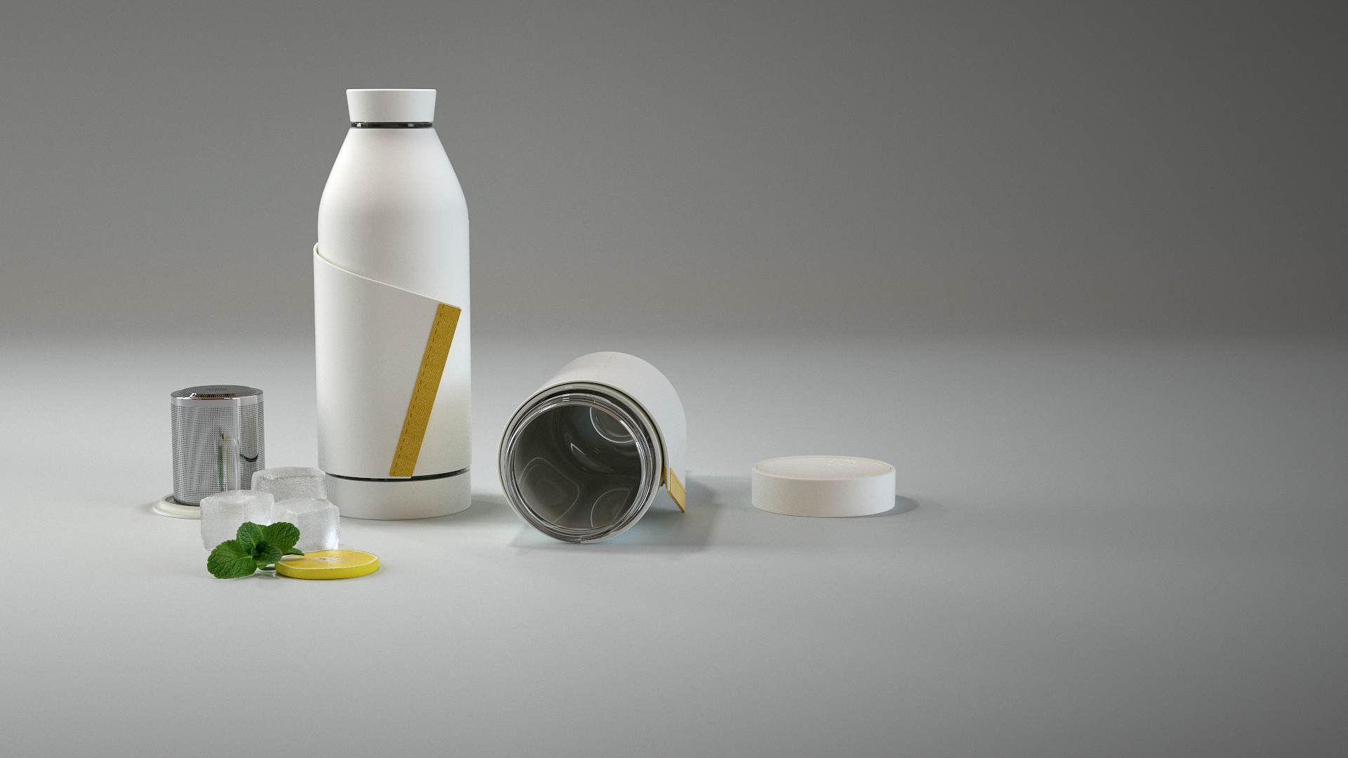 closca water bottle 12 render