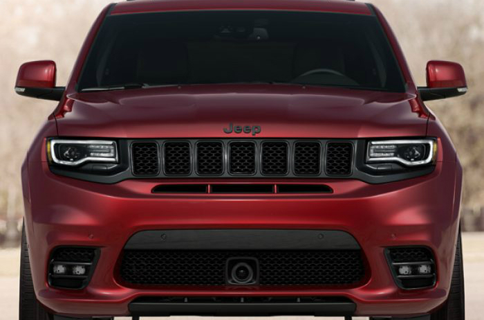 2018 Jeep Grand Cherokee SRT Distinctive Fascia