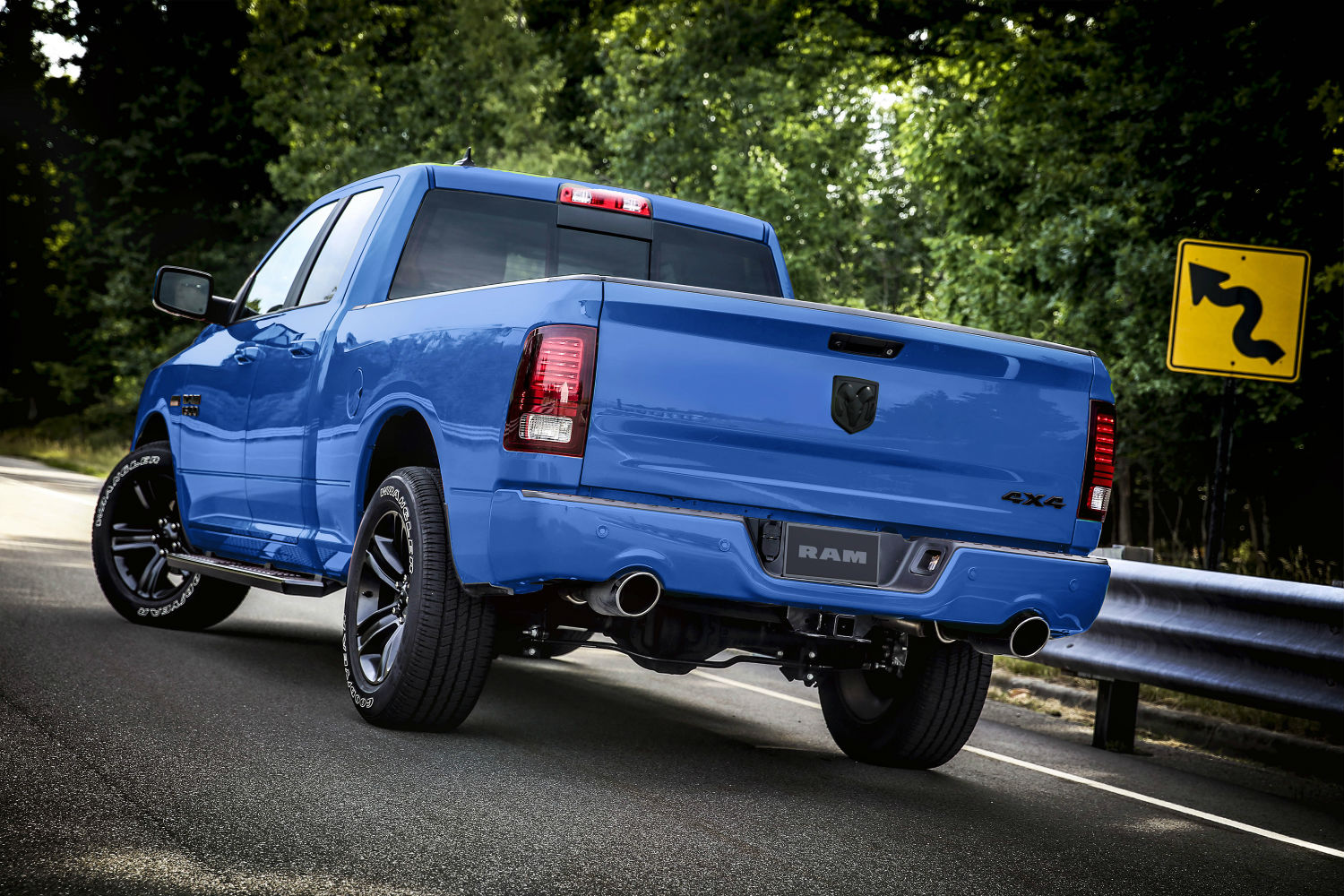 2018 RAM 1500 Hydro Blue Sport