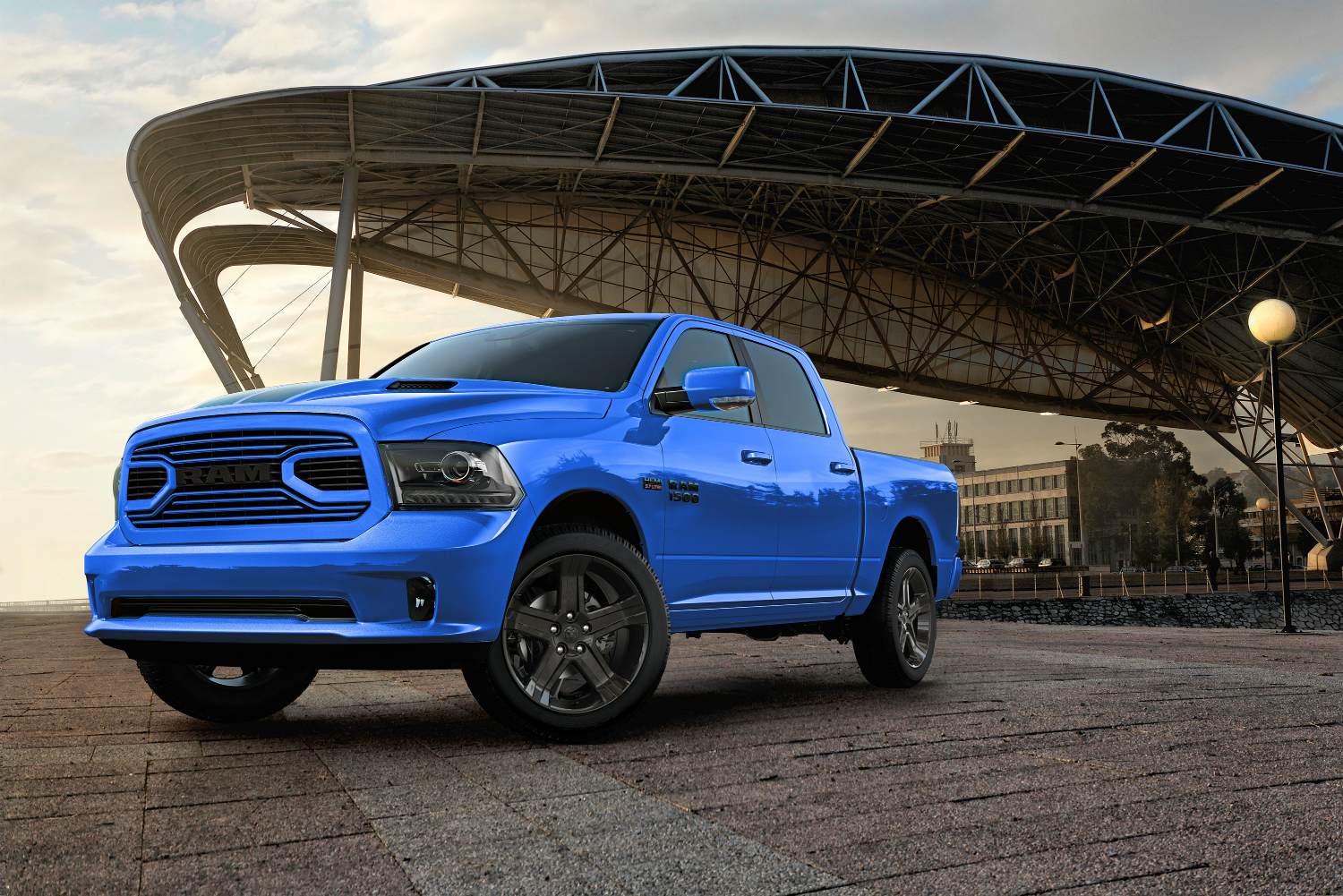 2018 Ram 1500 Hydro Blue Sport