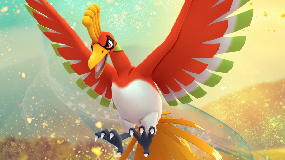 pokmon go legendary ho oh pokemon