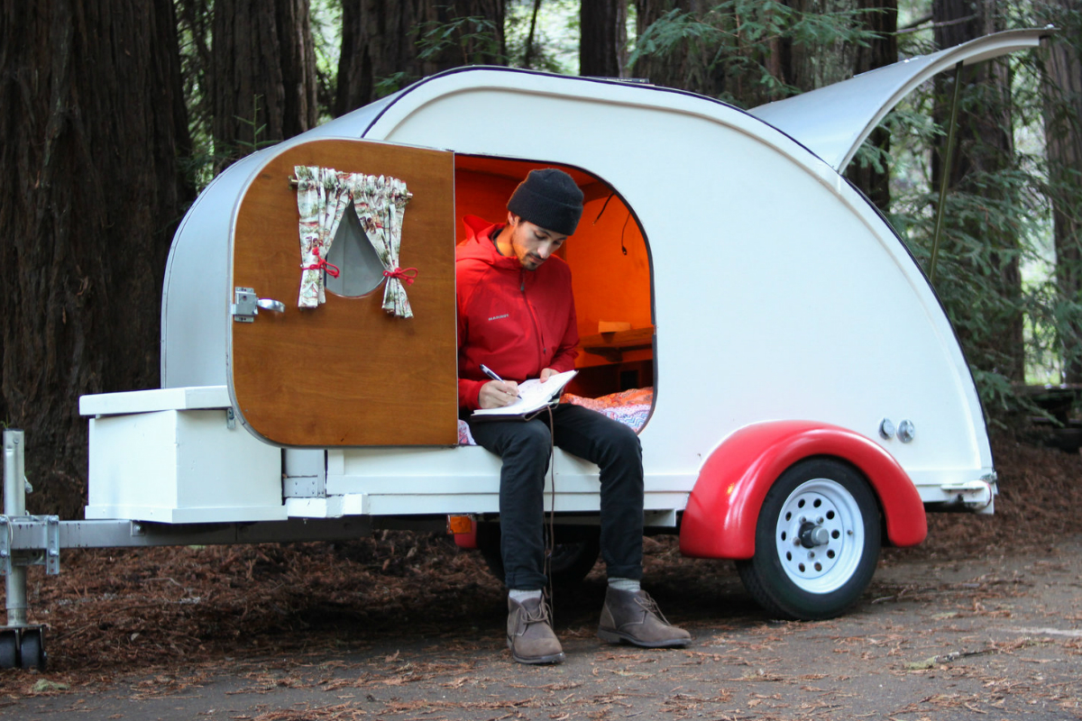 camp weathered forest cottage teardrop trailer forestcottage5