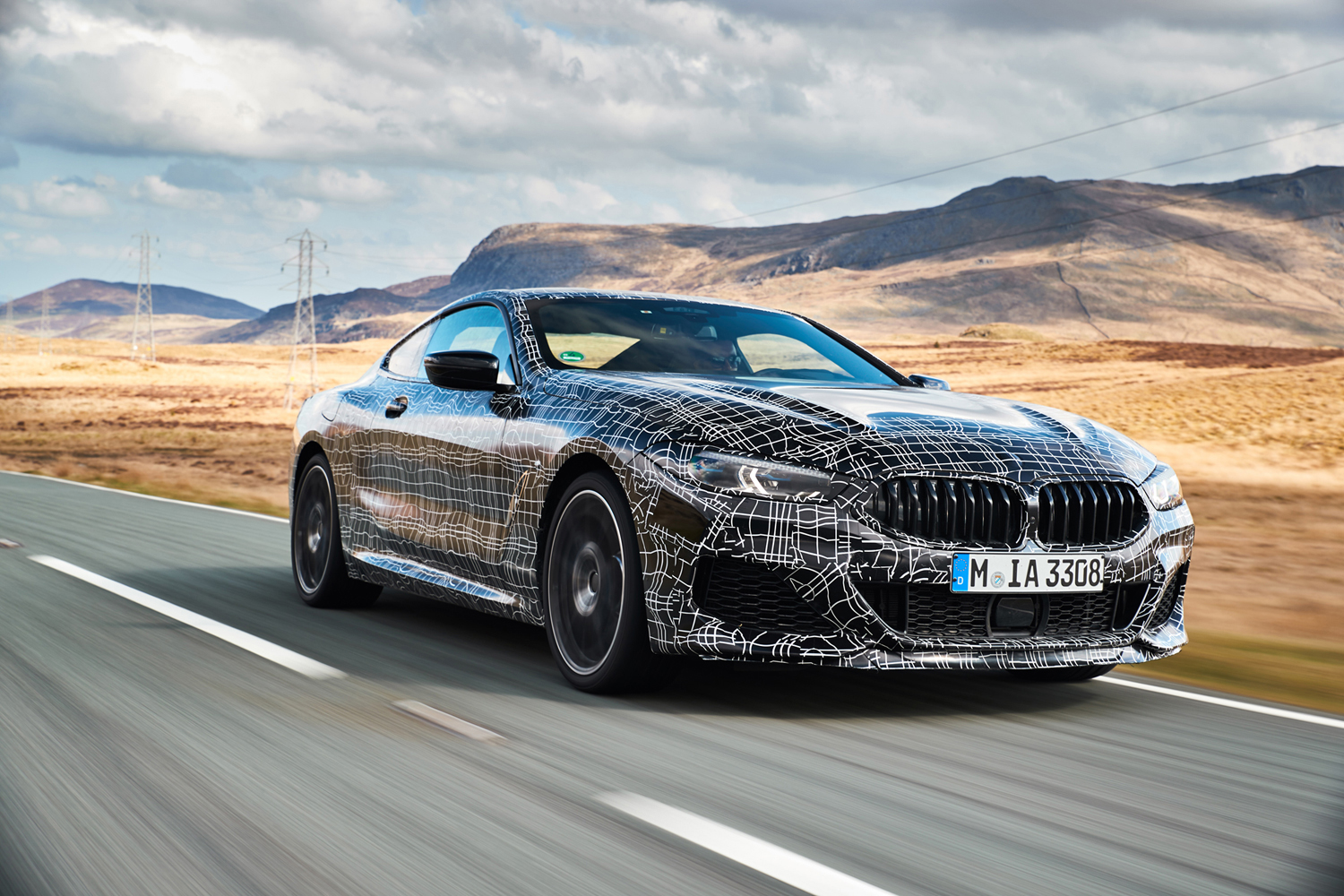 BMW M850i prototype