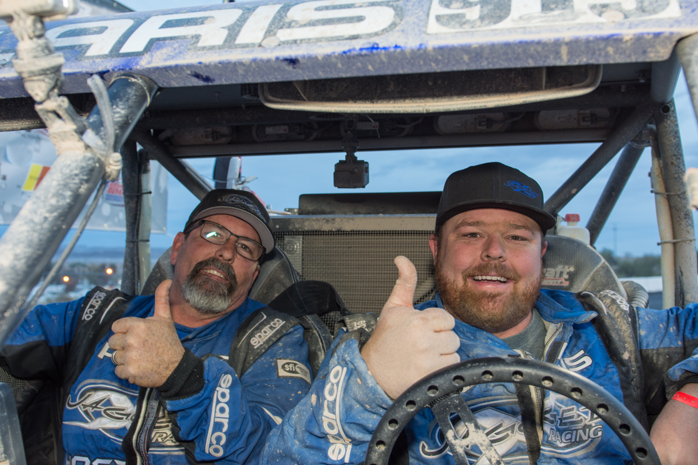 Polaris RZR Racing team member Brandon Schueler from Jagged X Racing wins the Parker 250