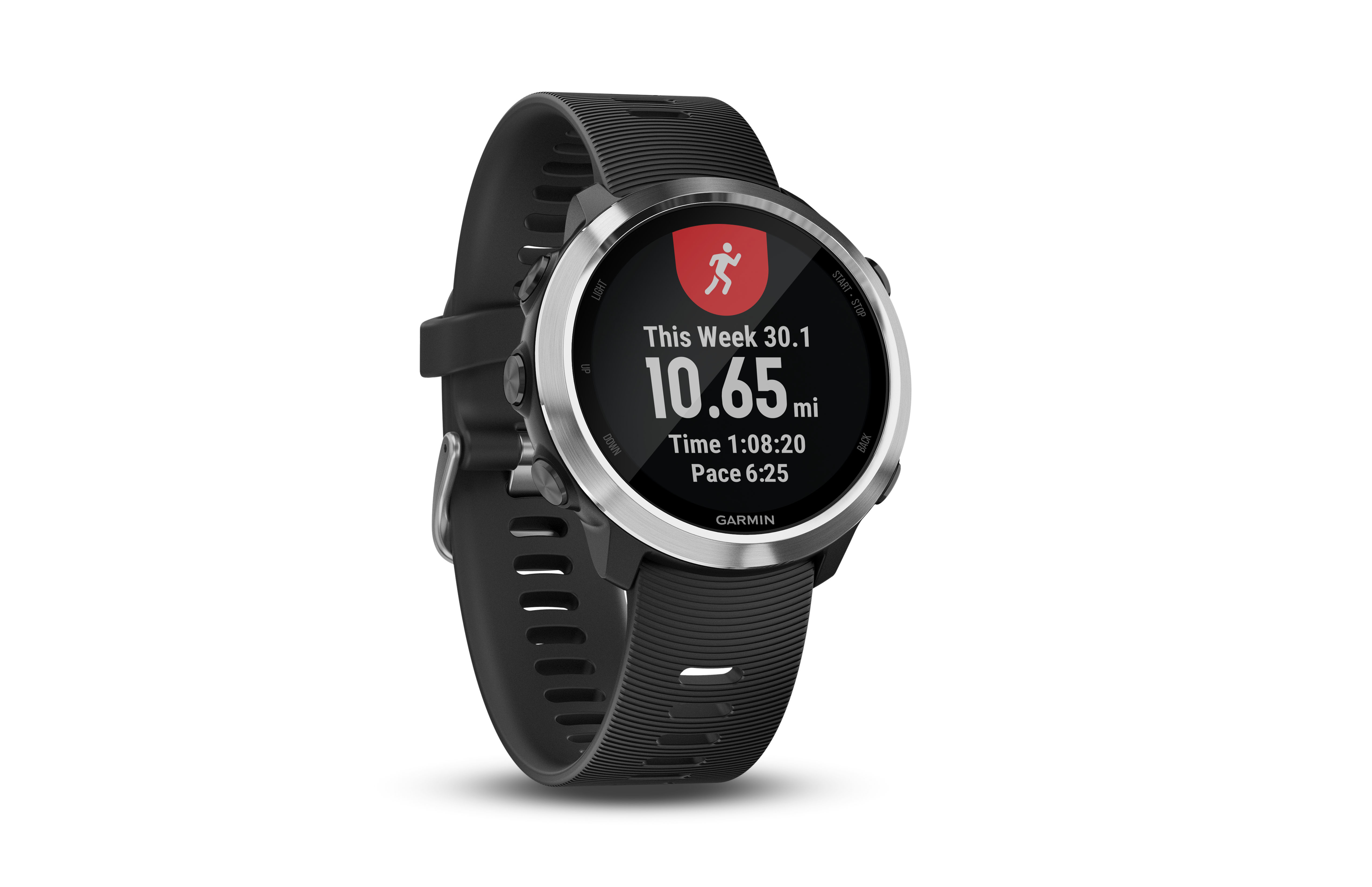 garmin forerunner 645 music smartwatch black run recap