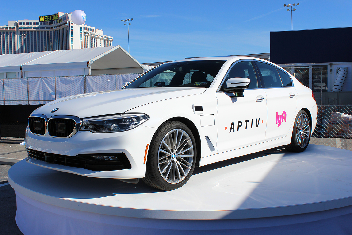 Lyft Aptiv ride experience CES