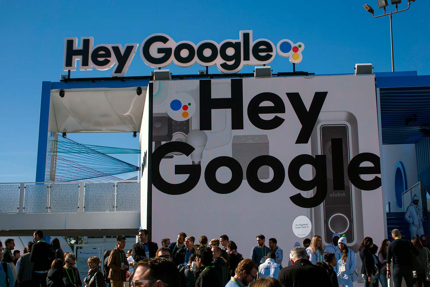 Google Booth CES 2018