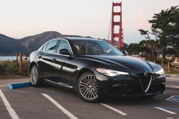 2018 Alfa Romeo Giulia Ti Lusso Q4 review front angle