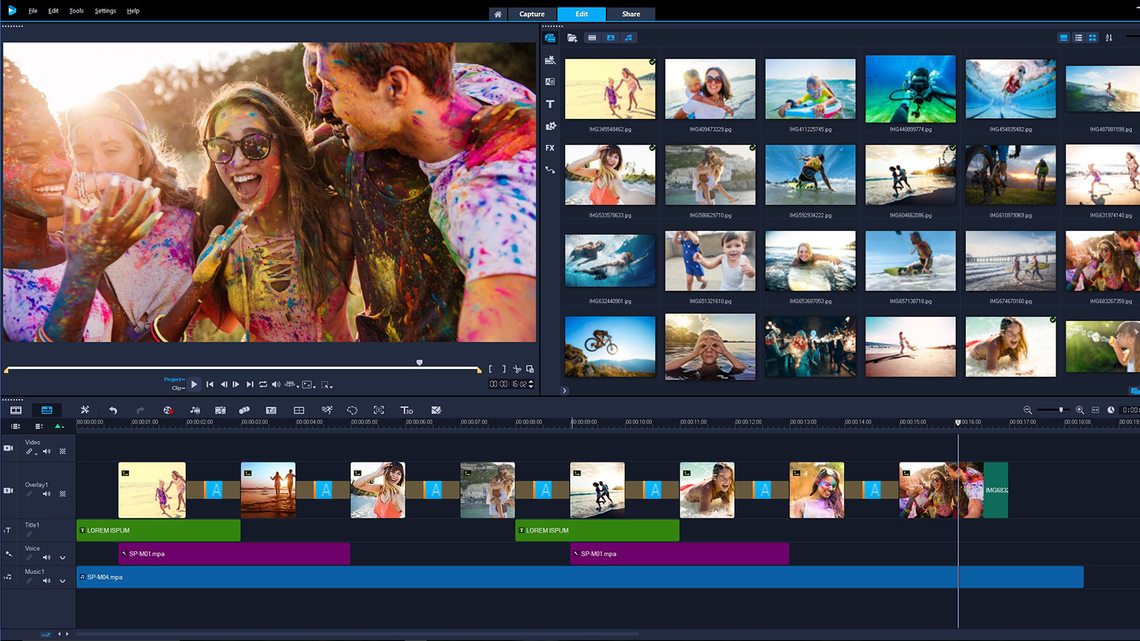 corel videostudio 2018 ultimate announced user interface