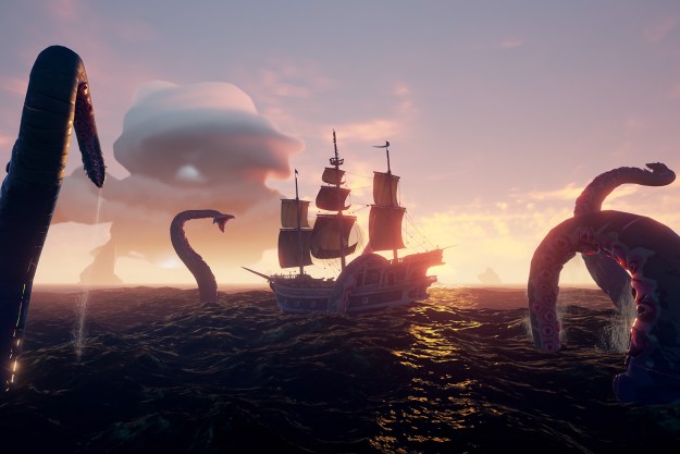 sea of thieves review press kraken tentacles