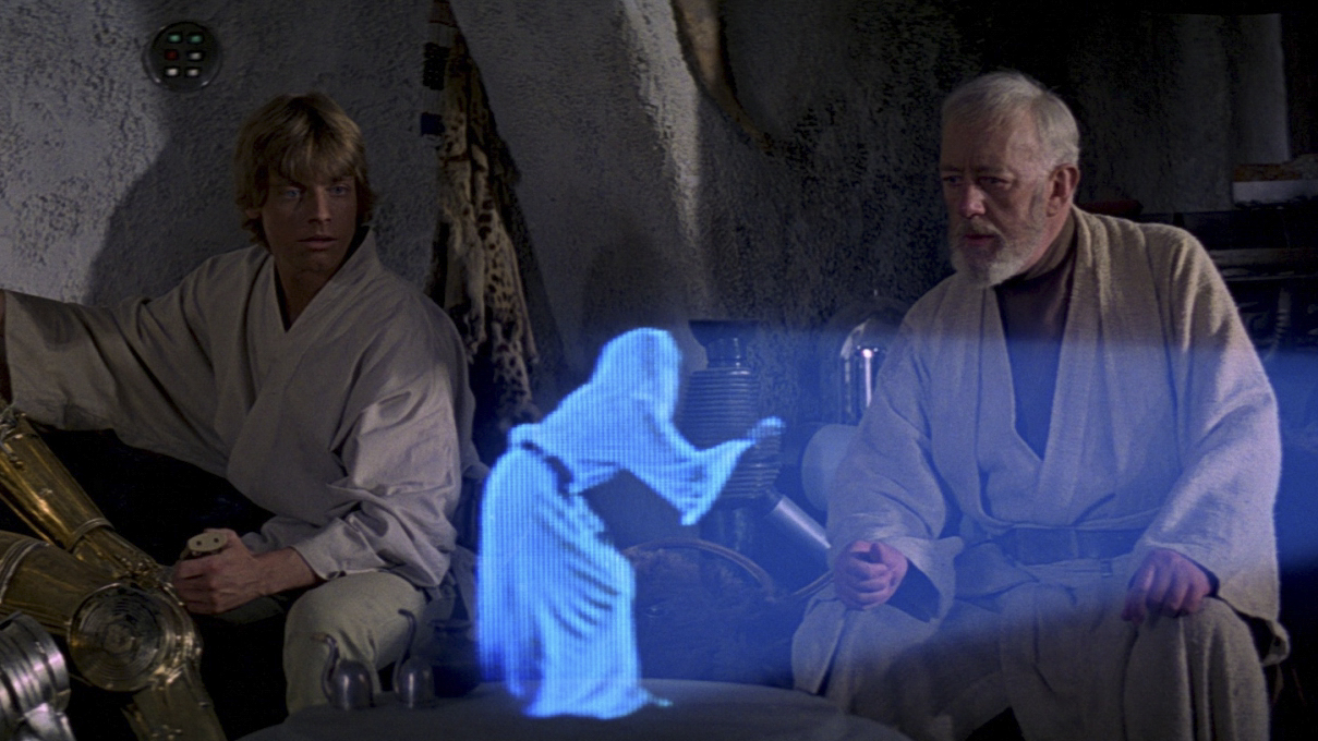 7 sci fi gadgets brought to life star wars hologram