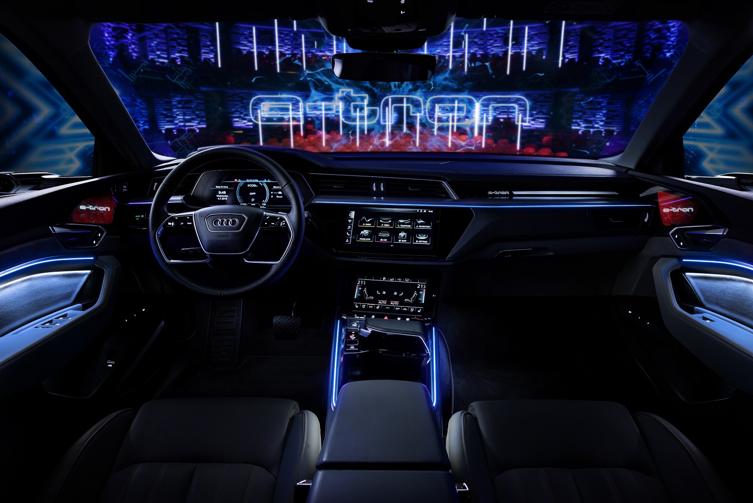 Audi e-tron prototype inside