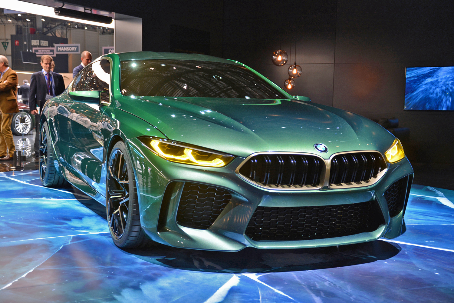 BMW M8 Gran Coupe concept live