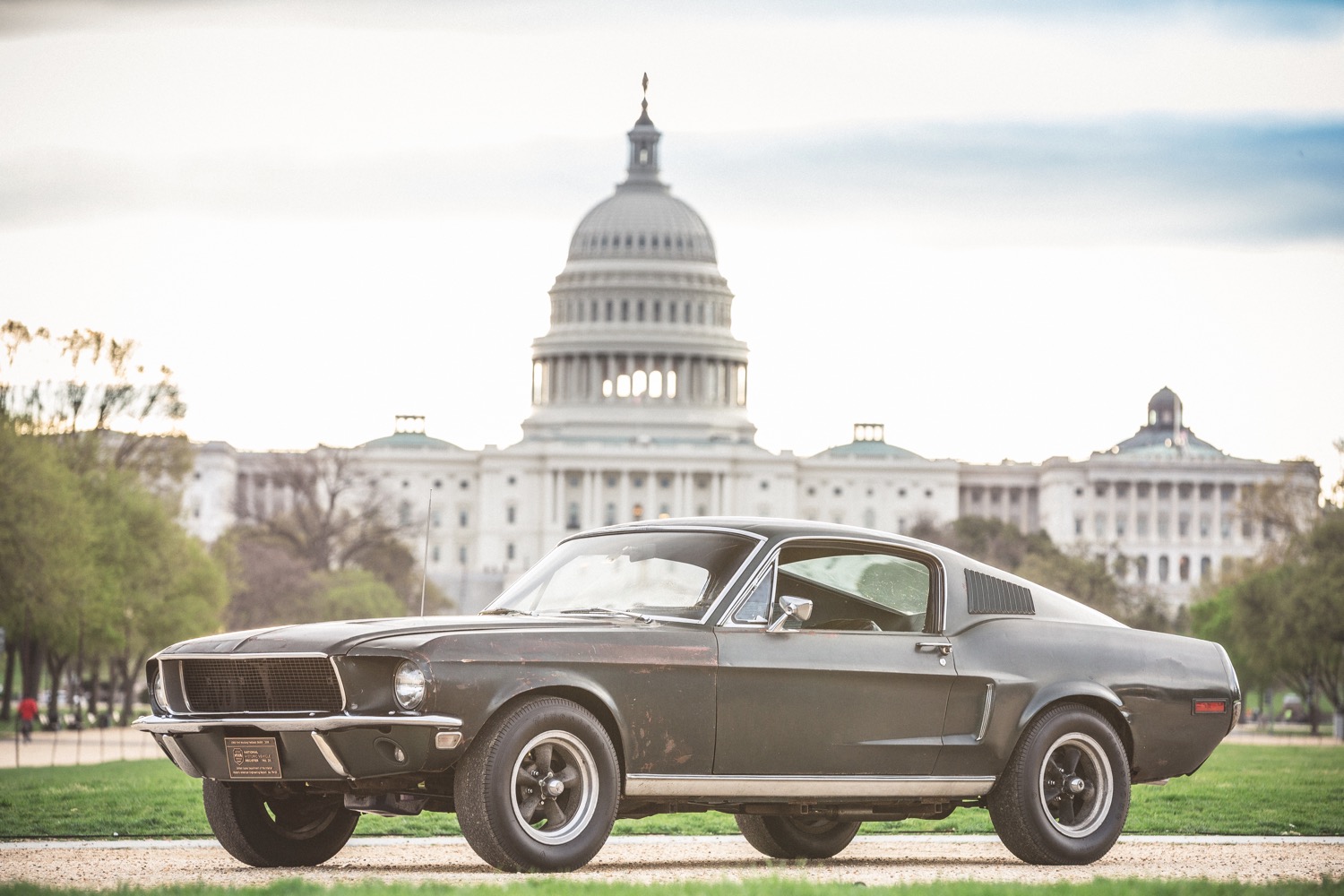 'Bullitt' Ford Mustang on the National Mall